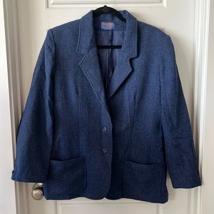 Vintage Pendleton Blazer and Skirt Set!